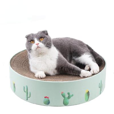 China Manufacture Stocked Fashion Round Cat Scratcher Bowl for sale