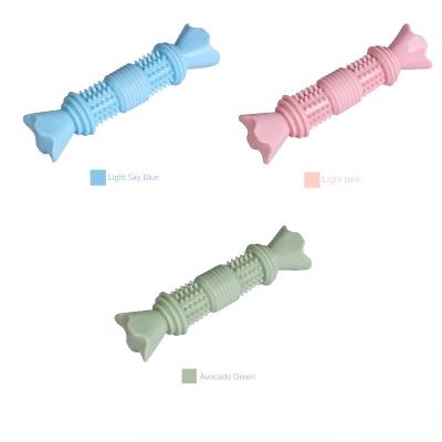 China Fashionable Toys Supplies Chew Pet Molar Stick Resistant For Biting TPR Candy Toys for sale