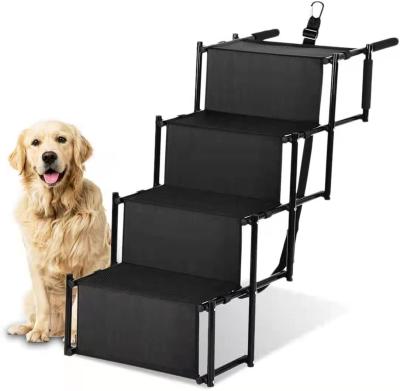 China Small Animals Factory Price Anti - Slip Stairs Foam Climbing Stairs Pet Ladder for sale