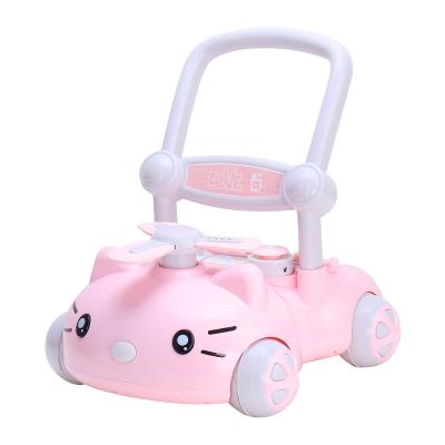 China MUSIC baby walker can be raised and lowered speed trolley anti-rollover baby walker wholesale for sale