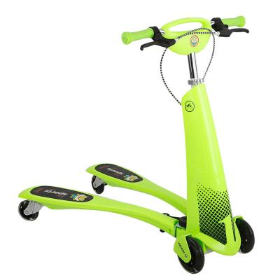 China 2021 Kid's Korean Version Of New Toys Breaststroke Four Wheel Car Height Adjustable Children'S Scooter for sale