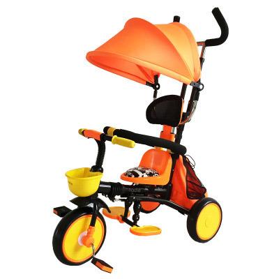 China Ride on Cheap Toy Amazon Baby Tricycle Baby Stroller Solid Color Portable Light and Portable Baby Stroller for sale