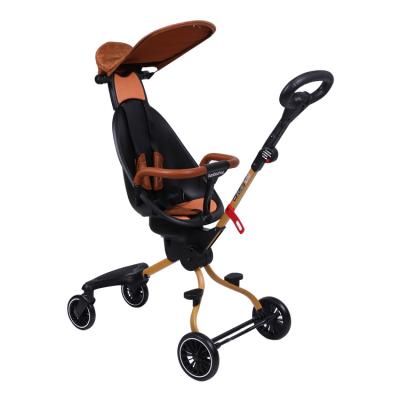 China NEW Easy Folding Lightweight Baby Strollers 3 In 1 Easy To Fold Walkers High Carbon Steel Ride On Car for sale