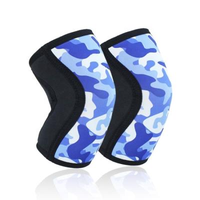 China Sports Protection CR 7mm Neoprene Knee Sleeve Support And Powerlifting High Quality Compression Knee Brace for sale