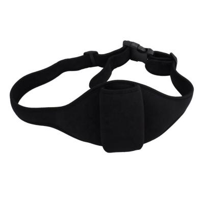 China Fitness Yoga Teachers Mic Belt Sports Waist Bag Waterproof Adjustable Neoprene Microphone Belt for sale