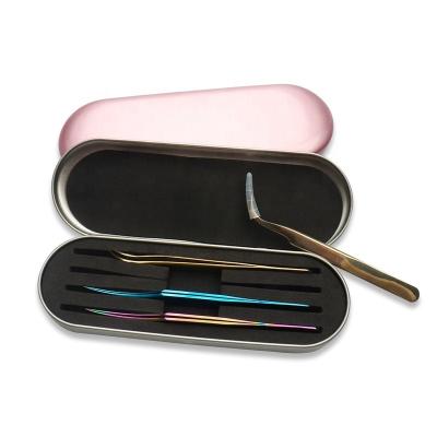 China Brushes Pencil Eyeliner Tweezers Case Organizer Portable 4 Slots Eyelash Tweezers Storage Box Lash Tweezers Case Makeup Bag Protective Brushes Pencil Eyeliner Case Organizer for sale