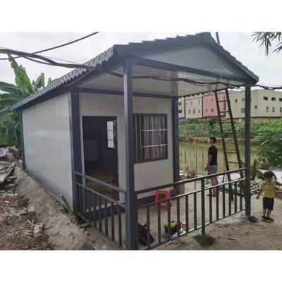 China Tiny houses prefab kit luxury cabins housing prefab garden shed prefab house for sale