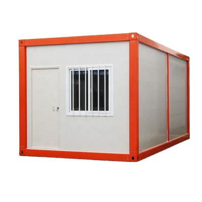 China Expandable prefabricated fireproof kontainer 20ft glass cargo prefab container houses for sale