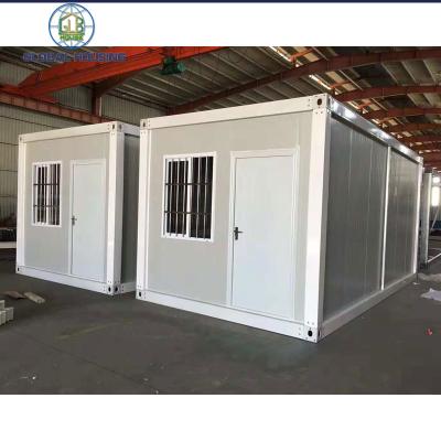 China Prefabricated flat pack shipping luxury foldable container homes house to poland for sale