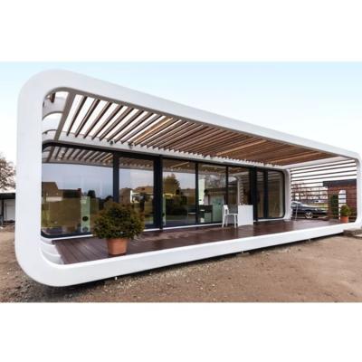 China 2021 Latest design prefabricated steel structure cement modular ready made prefab houses for sale