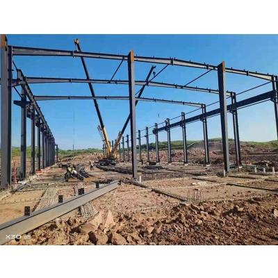 China Prefabricated frame dome home hall structural warehouse prefab steel structure for sale