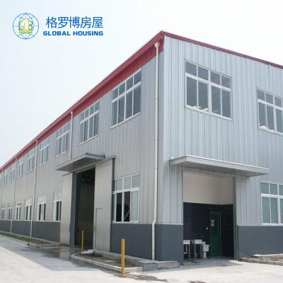 China GLOBAL HOUSING Steel structure warehouse , has lower cost, faster in construction, less environmental pollution for sale