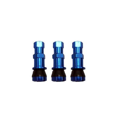 China Zinc+Rubber Hot Selling Spokes Tire Valve Zinc Car Wheel Tire Tubeless Valve Stem With Dust Caps TR416S Wheels for sale