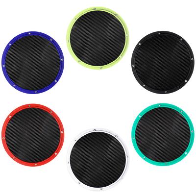 China Amazon Practice Drum Percussion Carbon Fiber Practice Mat Neutral Hot Selling Metronome 10 Inch Mute Drum for sale