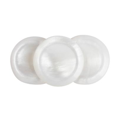 China 2022 Hot Sale Musical Instrument Accessories Small White Natural Pearl Shell Keys 3 Pcs for sale