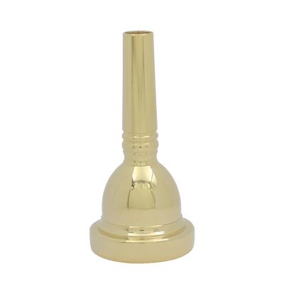 China Suitable for trombone and trombone alto 6.5al large size small leg elegant and durable brass mouthpiece for professional level for sale