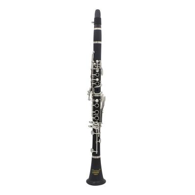 China Bakelite Shop in560 BB Tone Bakelite Tube Body 17 Hole Clarinet with Sheep Intestines Leather Pad for sale