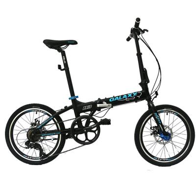 China Popular Folding Portable Bicycle Frame Alloy Material For Teenagers , Office Workers for sale