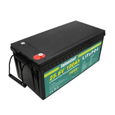 China Golf Carts Li-Ion Lifepo 4 Battery Pack 25.6v 180Ah Lifepo4 Rechargeable+Batteries for sale