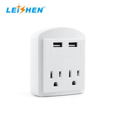 China Residential / Multipurpose Multi Usb Charger Power Outlet Splitter With Surge Protector Outlet for sale