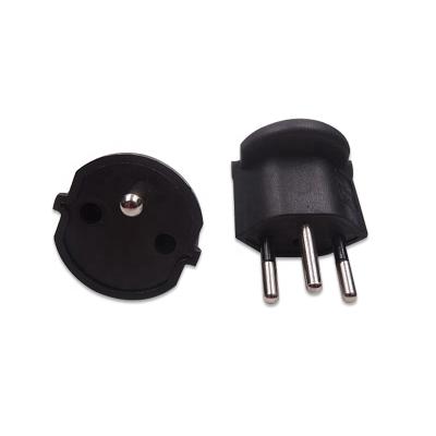 China Tamiya 3 to 2 Plug Converter Converter Plug Power Converter EU Plug to Swiss Plug Adapter for sale