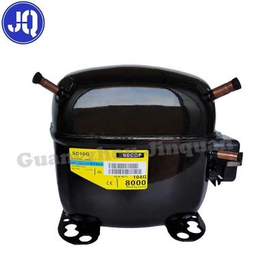 China Refrigeration Parts SC10G Secop Freezer Compressor 1/3HP R134A LBP/HBP 220V/50HZ/60HZ for Refrigeration for sale