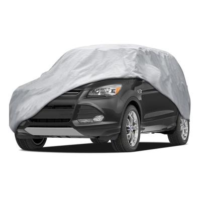 China Outdoor High Quality PEVA Cotton Car Protection All Weather Body Cover Rain Sun Snow Dust Waterproof SUV Car Cover for sale