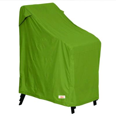 China Waterproof Lawn Patio Cover Dust Protection Patio Stacking Chair Covers Outdoor Furniture Cover for sale