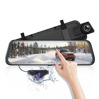 China NIGHT VISION IPS Touch Screen Camera Recorder For Car Black Box Streaming Rearview Mirror Dash Video Camera for sale