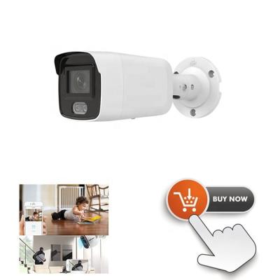 China DS-2CD2047G2-L Face Detection 4 MP ColorVu Fixed Mini Bullet IP Hik Security PoE Camera (U) for sale