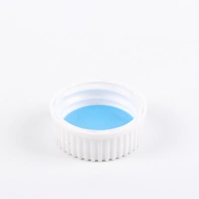 China Non Spill Standard 20/24 Mouth To Drop Plastic Cover With Carbonated Gas Drink Cover Anti-theft White Plastic Drop Cover for sale