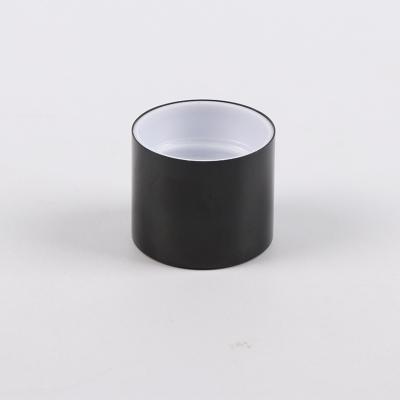 China Non spill Wuxi factory supply 28/410 lace flip cover Qianqiu bow cover flip cap screw cap stain 28 tooth direct plastic cover for sale