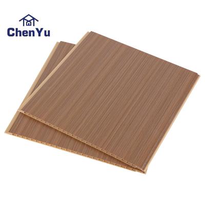 China PVC Ceiling Panel hot stamping uv pvc wall panel lamination laminado techos en pvc plafon corner wall angle for sale