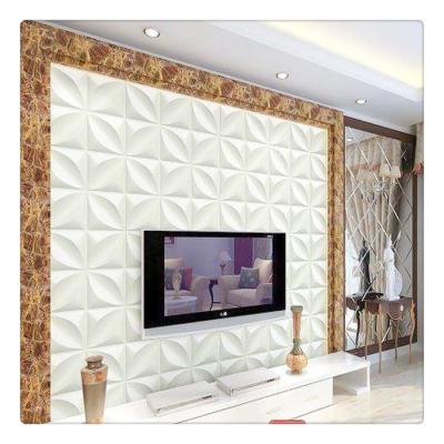 China Wall Decoration Waterproof 3D Wallpaper pe foam wall sticker 3d for Interior for sale