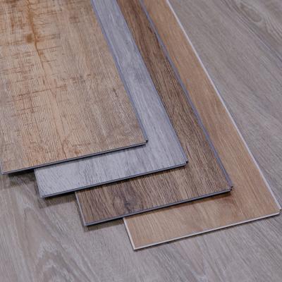 China pvc flooring vinyl click flooring spc vinyl click floor plank for dining room bedroom for sale