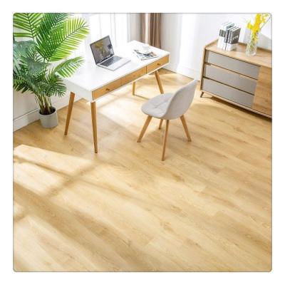 China Waterproof Ecofriendly Vinyl Floor Plank Spc Lvt Flooring with IXPE Unilin Click Wooden Color Laminate valinge click for sale