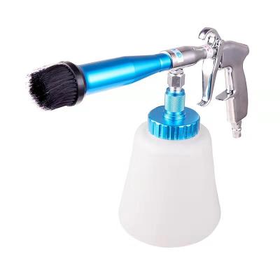 China Metal Gun Rod + Plastic Foam Cleaning Gun Air Compressor Gun Wash Station High Pressure Heavy Duty Water Jet Cleaning Gun for sale