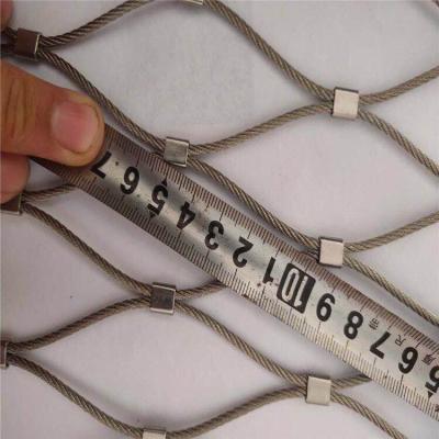 China Long Life Stainless Steel Zoo 304 316 316L Rope Yarn Mash Net for sale