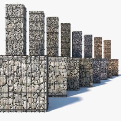 China Cages Mattress Price Decorative Stone Maccaferri Box Grill Military Material Garden Glass Blocks Gabion Retaining Wall Design for sale