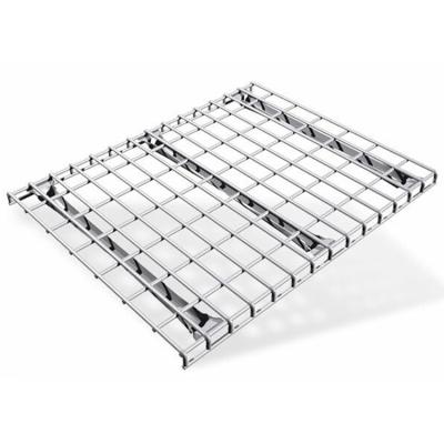 China Eco-Friendly Galvanized Welded Finished Wire Mesh Decking For Pallet Steel Storage Metal Rack Iron Carrying Waterfall for sale