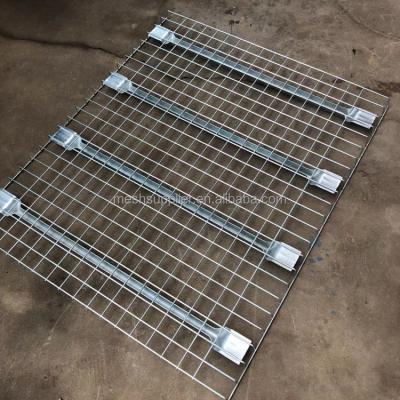 China 2021Versatile Warehouse Shelving Storage Pallet Rack Wire Mesh Eco Friendly Decking for sale