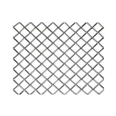 China Popular Plain Weave Diamond Shape Expanded Decorative Metal Wire Mesh For for sale