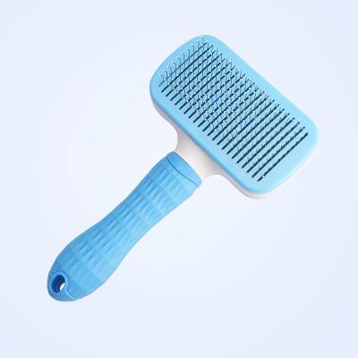 China Stocked Dog Hair Removal Comb Grooming Cat Flea Comb Pet Products Pet Comb For Dogs Grooming Tool Hair Pet Supply for sale