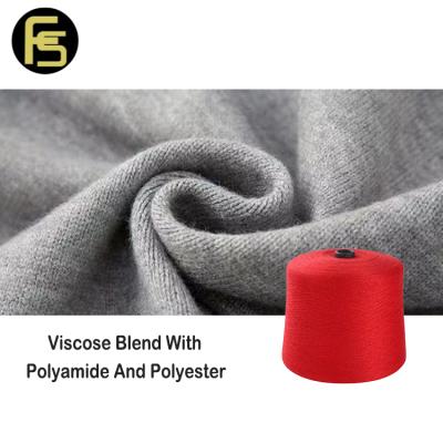 China Anti-bacteria Hot Sale Sweater Thread Yarn 2/48NM 52% Elastane Polyamide 26% Polyester 26% Viscose 52% Blended Knitting Yarn for sale