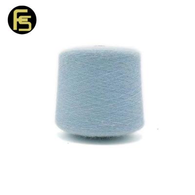 China High Quality Anti-bacteria Knitting Yarn 1/13NM 15% Kid Mohair Merino Wool 40% Elastane Acrylic Nylon 15% Blended 30% Yarn for sale