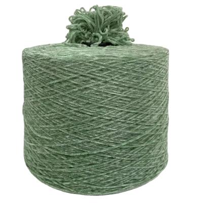 China Hot Sale Anti-bacteria Chenille Yarn 1/4.5 N M 100% Polyester Hand Knitting Yarn for sale