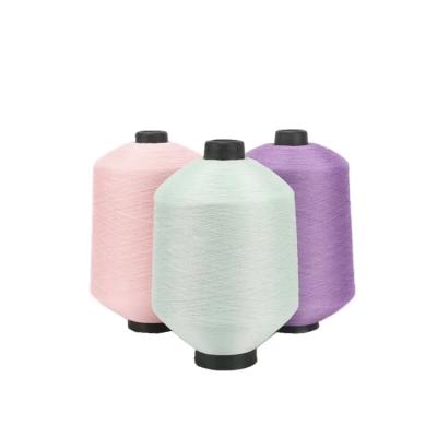 China Anti-pilling Blended Yarn Dyed 1/24NM 65%Rayon 35%Nylon Yar Anti-pilling Service Sweater Yarn Spring Running Summer For Knitting Machine for sale