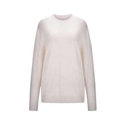 China Whole garment 3d sweater anti-pilling woolen factory wholesale women pure white seamless sweater for sale