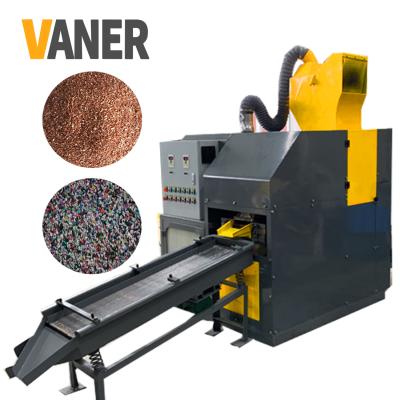 China Industry VANER copper cable granulator machine small cable granulator copper wire granulator machine V-C06 for sale