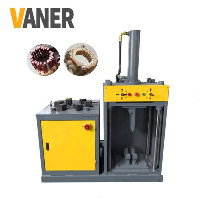 China Building Material Stores VANER MRT Scrap Motor Stator Machine / Motor Dismantling Stator Recycling Machine for sale